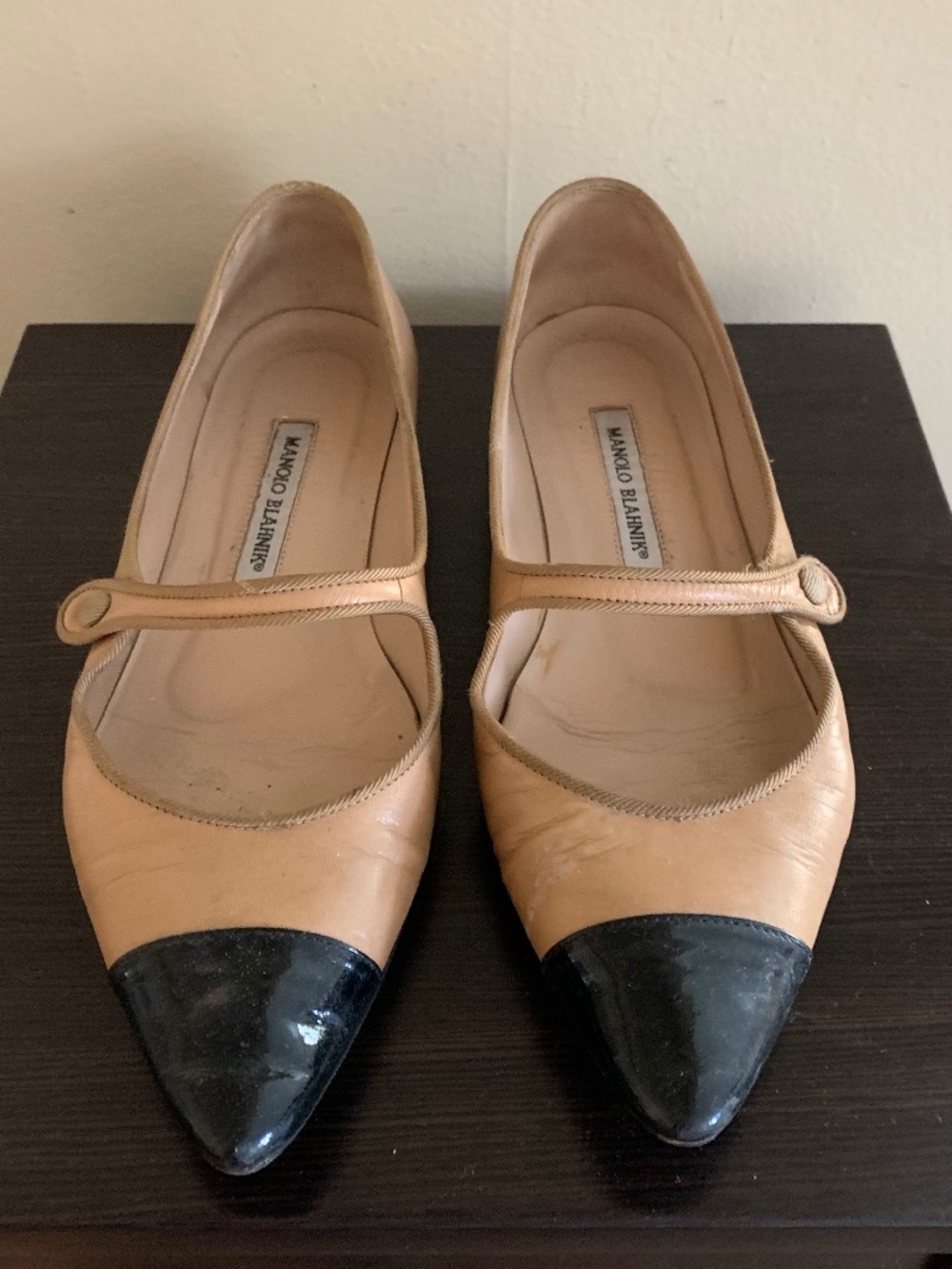 Manolo Blahnik Mary Jane Flats (8 1/2)